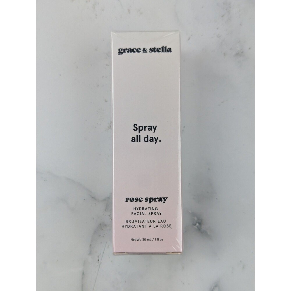 Grace & Stella Spray All Day Rose Hydrating Facial Spray 1oz